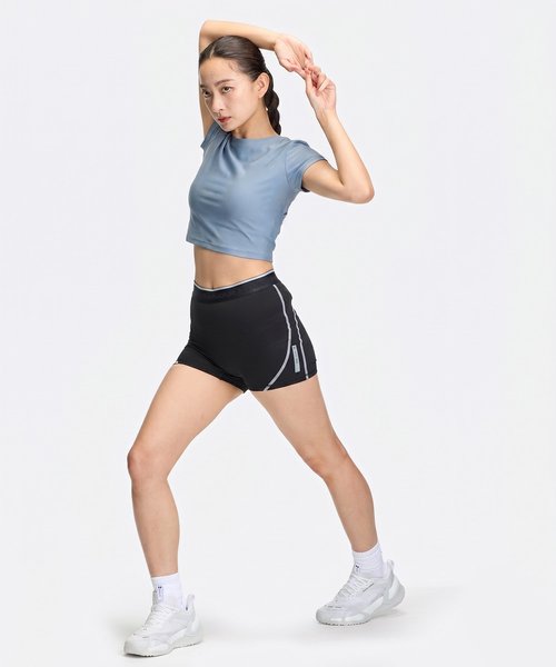 UA�q�[�g�M�A �N���b�v �V���[�g�X���[�u T�V���c�i�g���[�j���O/WOMEN�j