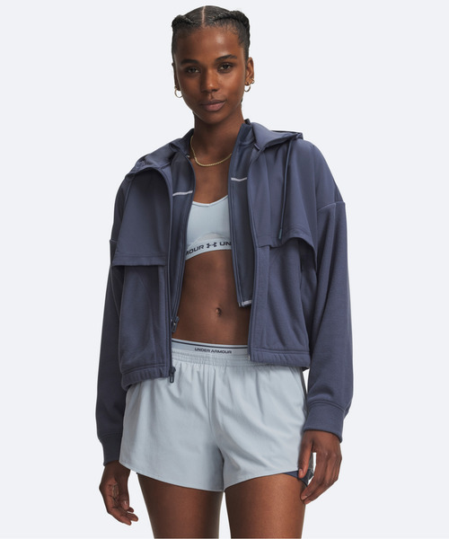 UA�p�t�H�[�}���X �t���[�X �W���P�b�g�i�g���[�j���O/WOMEN�j