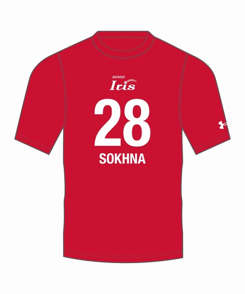 UA�f���\�[�A�C���X �i���o�[T�V���c �yNo.28�z�i�o�X�P�b�g�{�[��/UNISEX�j
