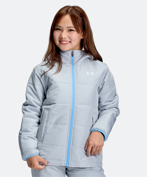 UA�C���T���[�e�b�h �t���W�b�v �W���P�b�g�i�g���[�j���O/BOYS�j