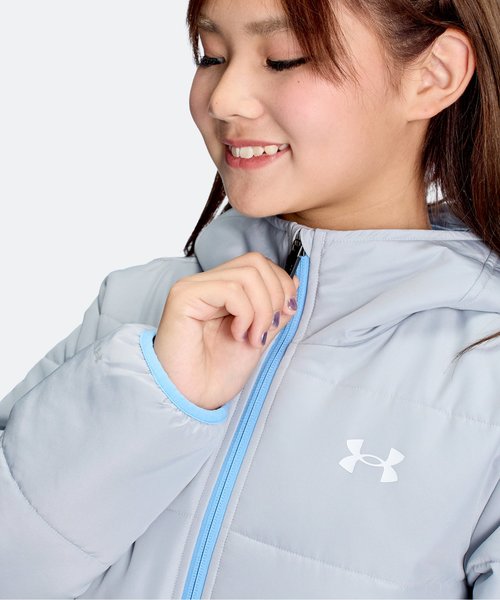UA�C���T���[�e�b�h �t���W�b�v �W���P�b�g�i�g���[�j���O/BOYS�j