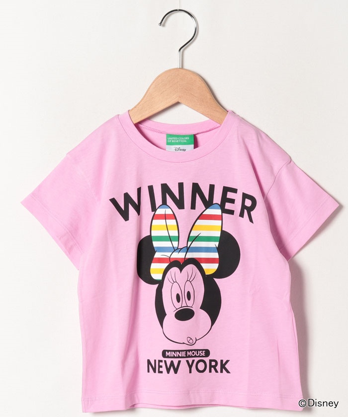 ディズニー Disney コラボ ミニーマウスtシャツ カットソー ガールズ ベネトン オンラインストア Benetton公式通販