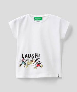 【Disney（ディズニー）コラボ】キッズミッキーマウス＆フレンズ半袖Tシャツ・カットソーG