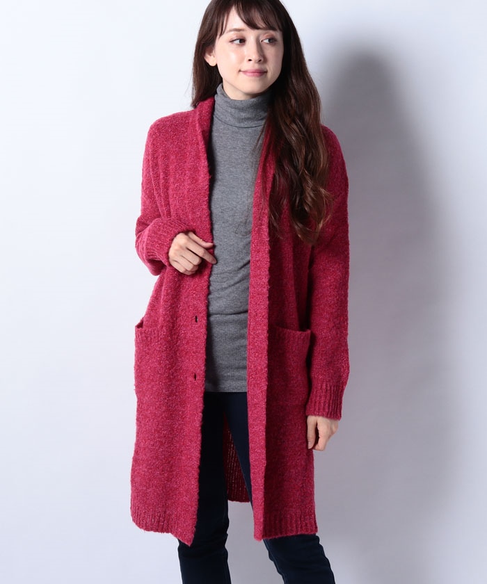 ウール混ロングニットカーディガン レディース ベネトン オンラインストア Benetton公式通販