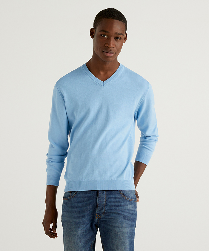 ブイネック Vneck ニットセーター メンズ