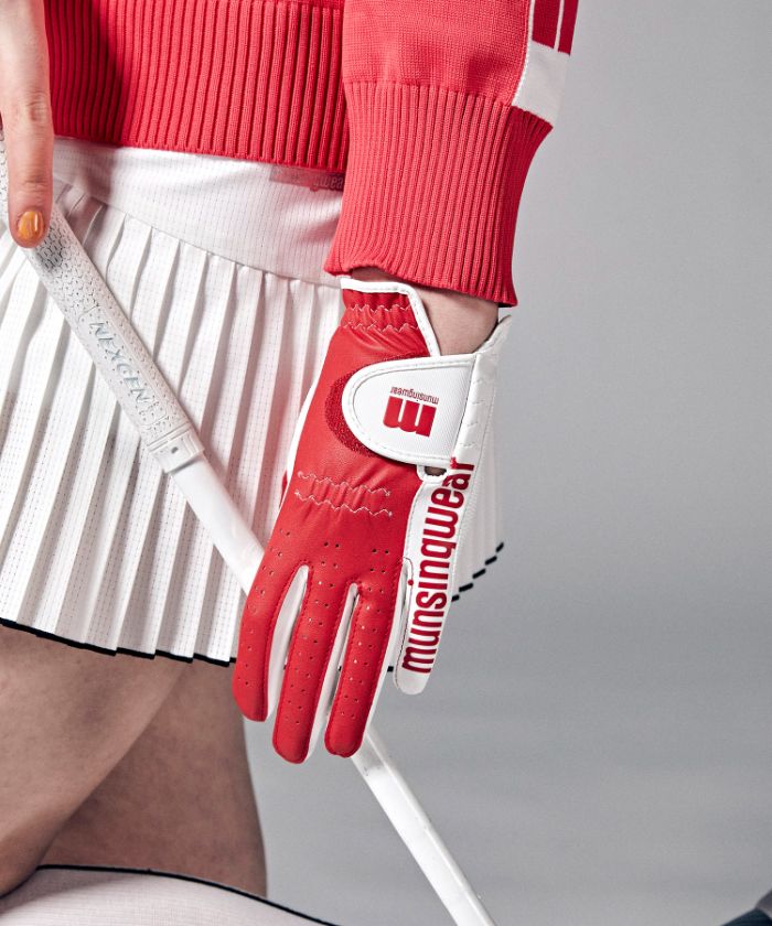 マンシングウェア（Munsingwear） 手袋　グローブ ゴルフ　フリーサイズ