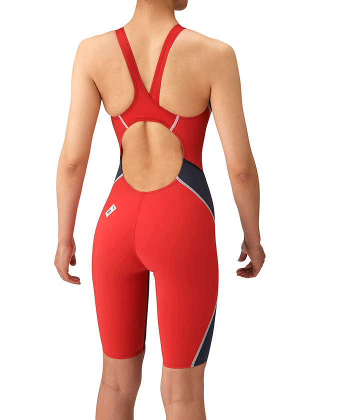 FINA承認 arena(アリーナ) 競泳水着 レース用レディース AQUAFORCE Fusion Tri ハーフスパッツオープンバック(