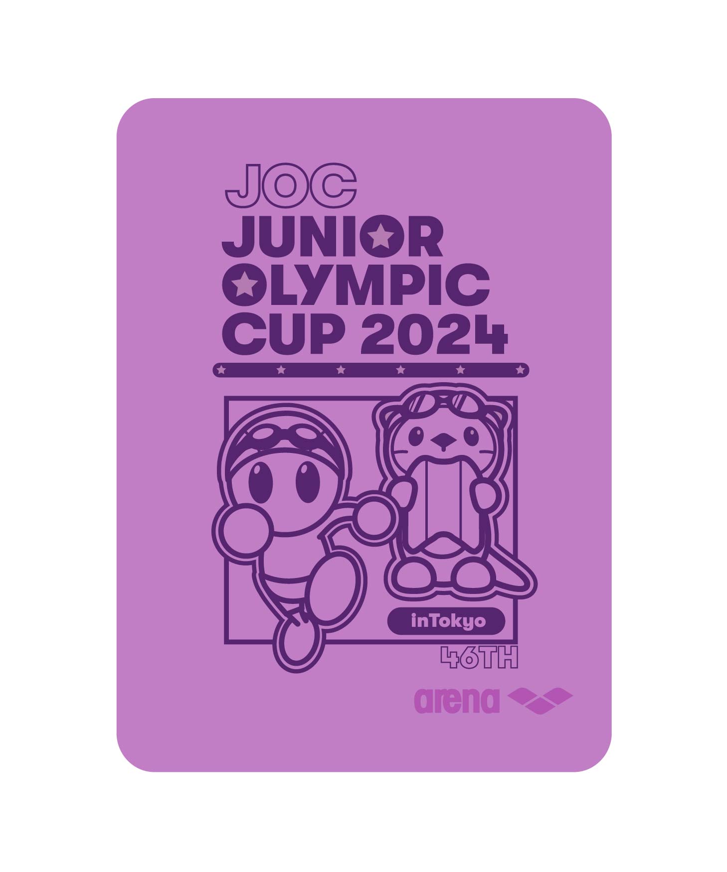 セームタオル【46th JOC JUNIOR OLYMPIC CUP 2024 大会記念品 