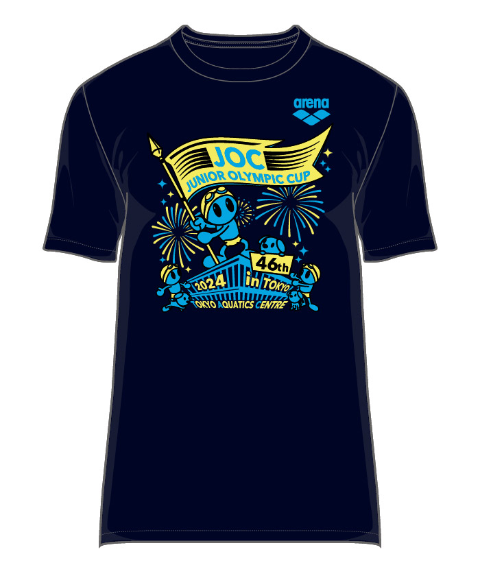 Tシャツ【46th JOC JUNIOR OLYMPIC CUP 2024 大会記念品