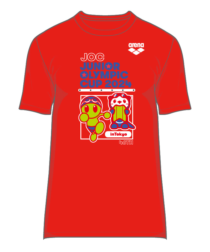 Tシャツ【46th JOC JUNIOR OLYMPIC CUP 2024 大会記念品