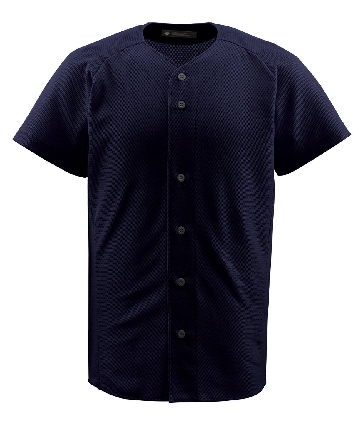  デサント DESCENTE フルオープンシャツ DB-1010 シャツ オープンシャツ トップス 練習 練習着 試合 軽量 着心地 快適 部活 通気性 DB1010 SLV