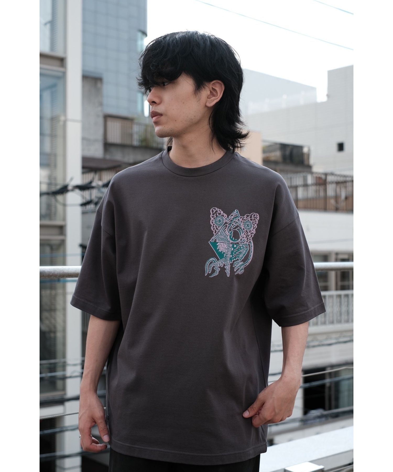 【直営店限定】DESCENTE×Tetsunori Tawarayaコラボ PITCHER Tシャツ 