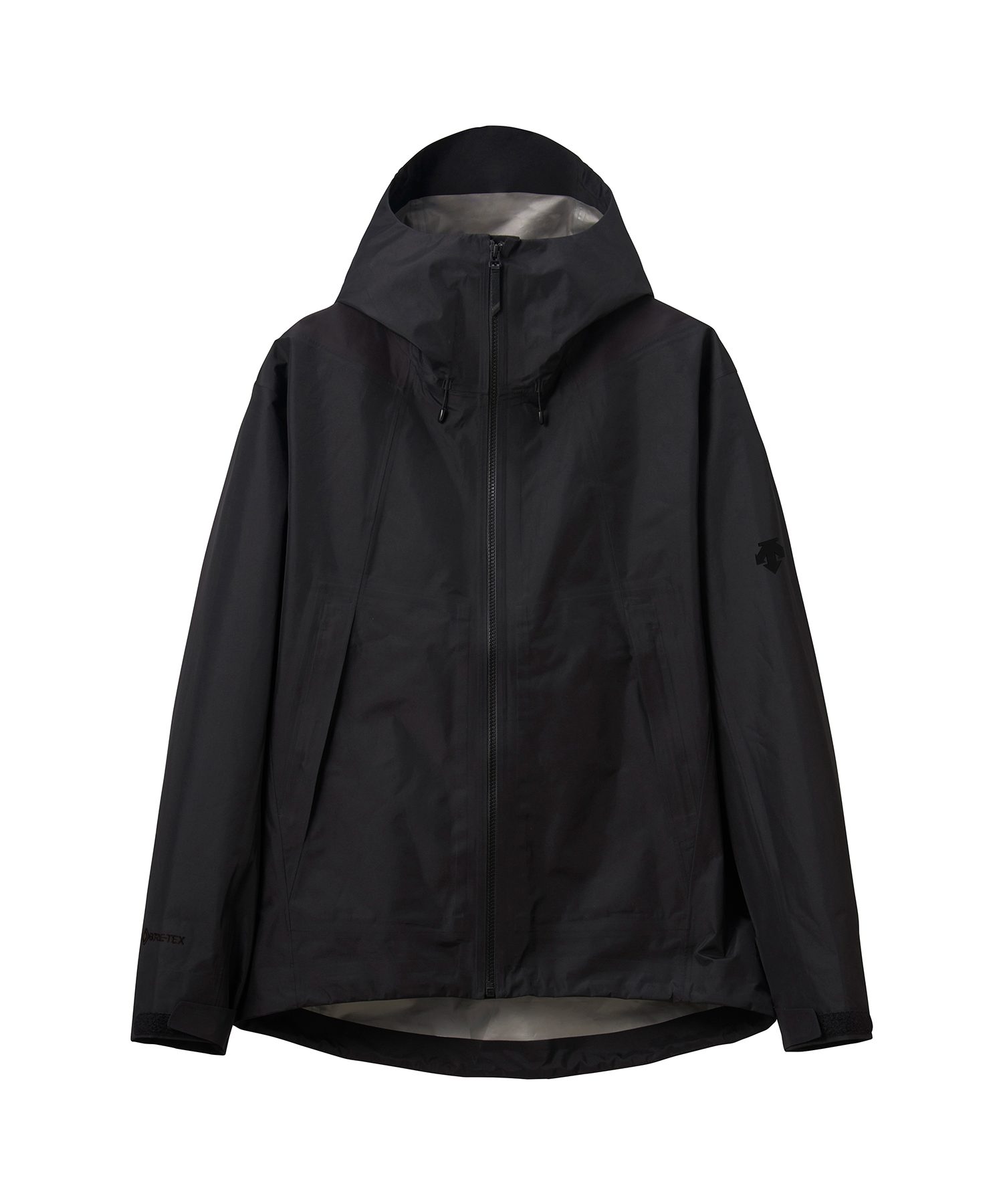 【美品】DESCENTE デサント　レッド　フード　ナイロンジャケット　L