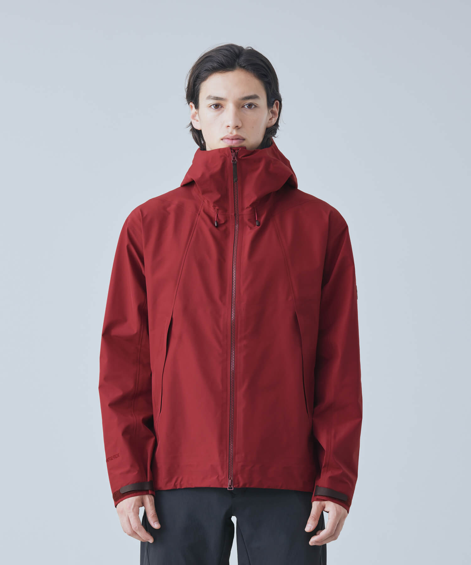 訳アリARCTERYX GORE-TEX ウェア　S レッド【匿名配送】