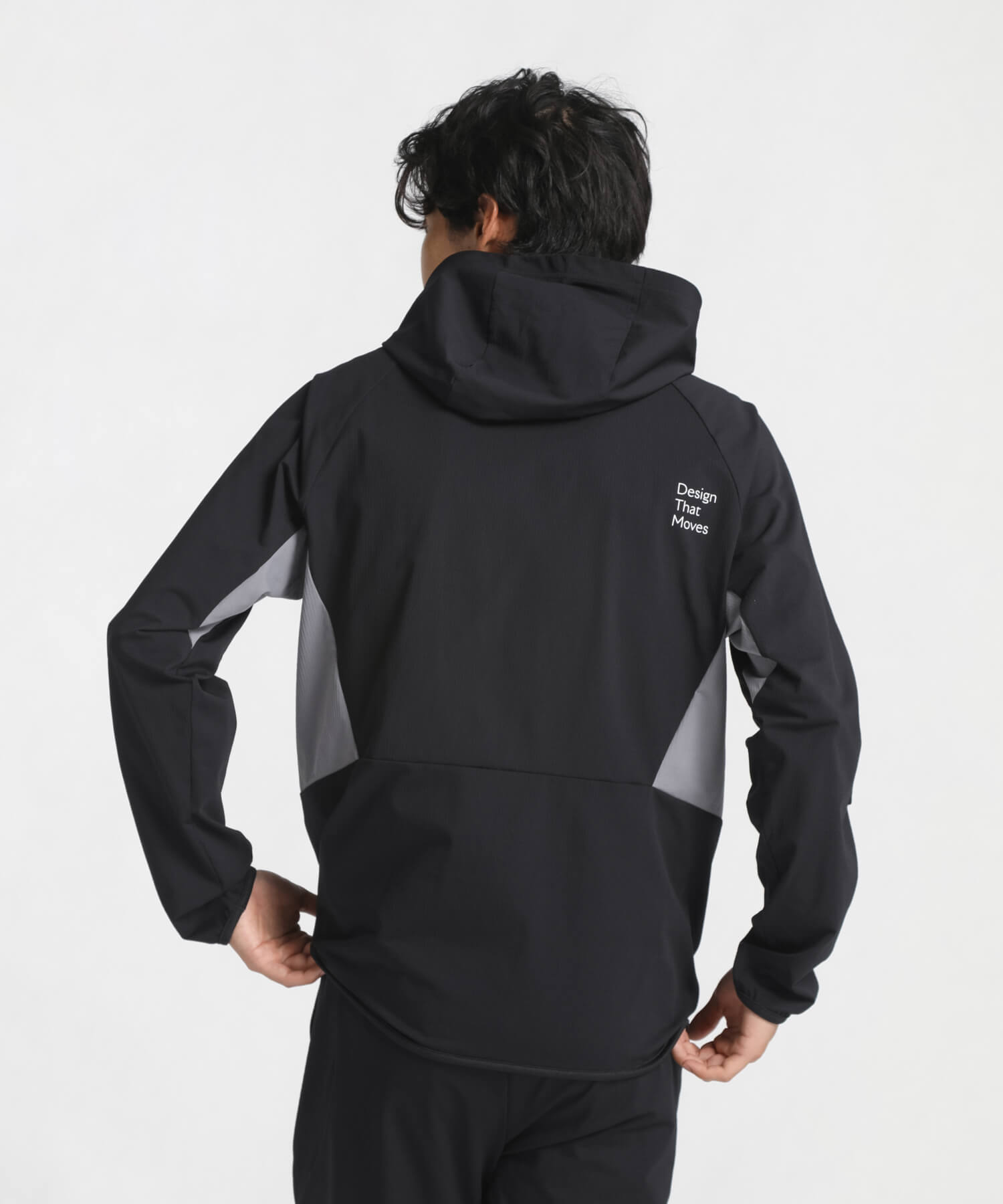 DESCENTE PAUSE 塩縮ナイロンセットアップスーツ 春 B495 - セットアップ