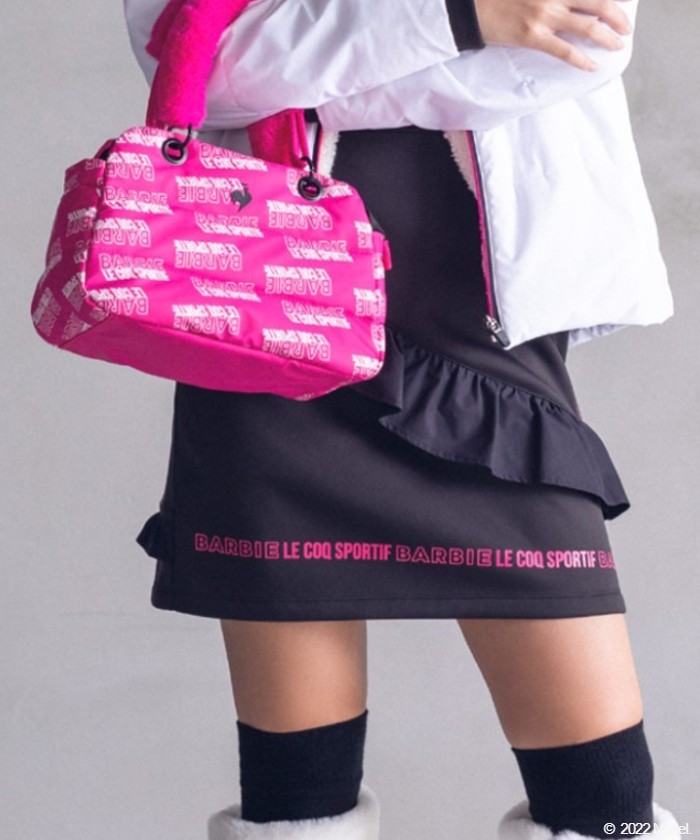 【Barbie(TM)×le coq sportif】バービー 裏起毛フリルスカート【RIJOUME/リジューム】