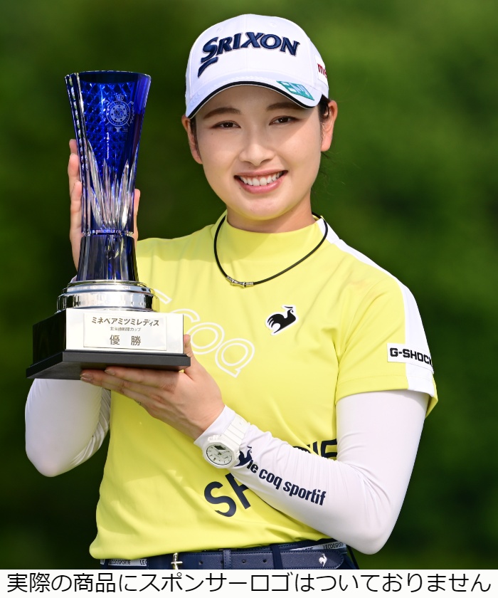 2023LPGAツアー小祝さくらプロ優勝時着用】スフレタッチロゴ半袖モック