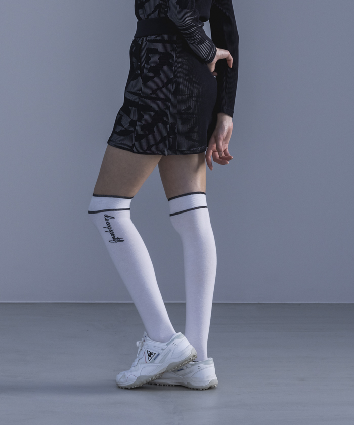 3Dジャガードニットスカート(スカート丈40cm)【RIJOUME/リジューム 