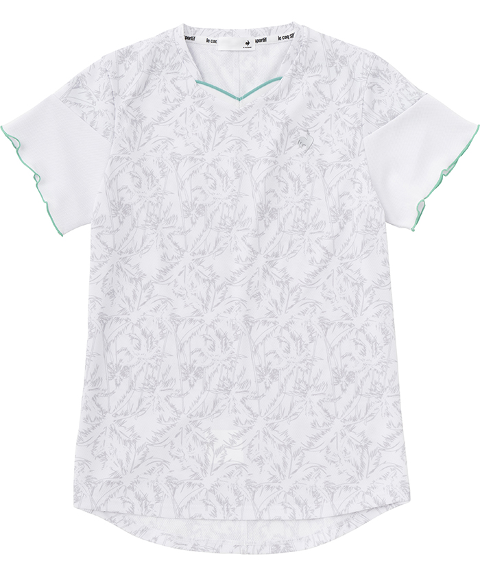 ルコックスポルティフ] Tシャツ グラフィックゲームシャツ UV CUT(UP ...