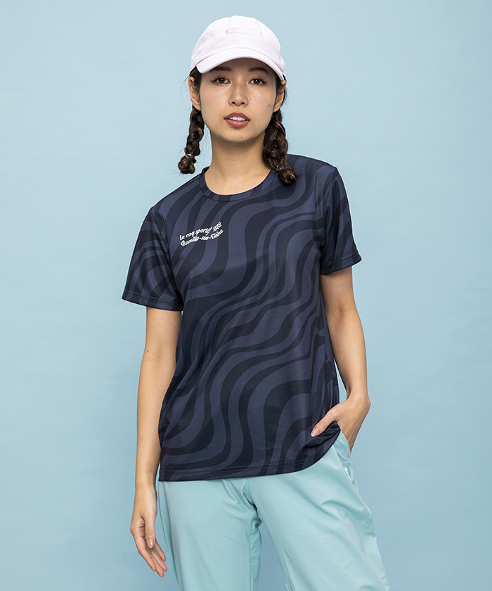 総柄グラフィックSUNSCREEN半袖Tシャツ ｜【デサント公式通販