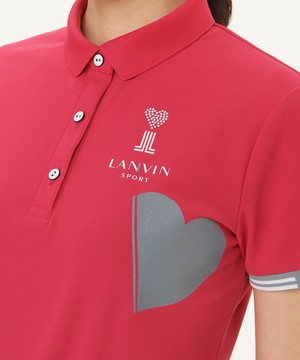 ランバン　ゴルフ　レディース　ポロシャツ2枚、スカート1点Lサイズ3点セット売り