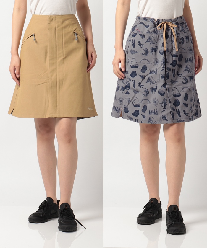 【四角友里コラボレーション】W's Reversible Skirt ／ ウィメンズリバーシブルスカート【アウトレット】