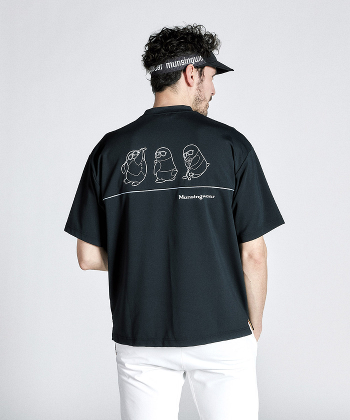 限定】黒いペンギンモックネックシャツ ｜【デサント公式通販 
