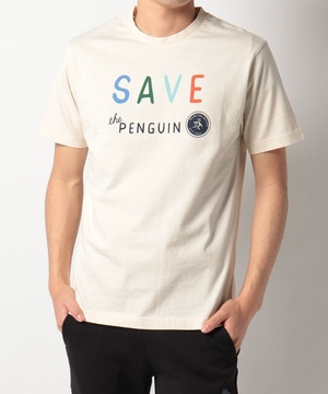 【公式通販限定】SAVE THE PENGUIN オーガニックコットンTシャツ【アウトレット】