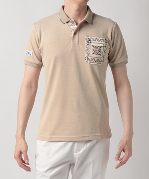 『SEASON』ReynSpooner(レインスプーナー)オリジナルラハイナポケット半袖ポロシャツ