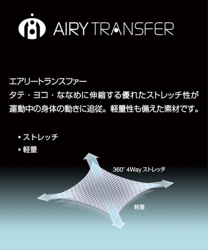 AIRY TRANSFER 半袖スタンドジャケット ｜【デサント公式通販