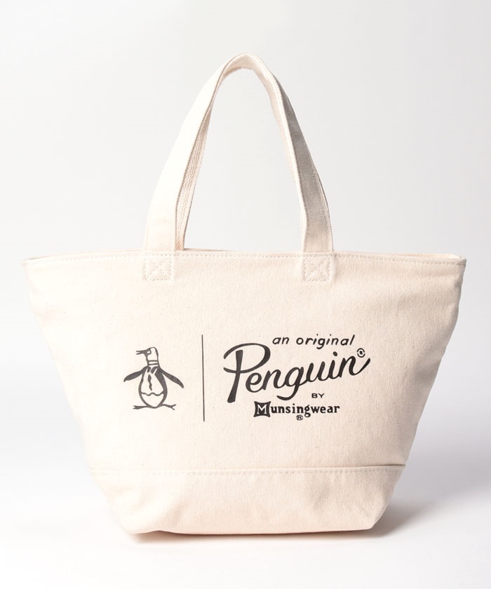 【Penguin by Munsingwear】 CANVAS Cart BAG / キャンバスカートバッグ メンズ ホワイト F スポーツバッグ スポーツ用品 ペンギン バイ マンシングウェア