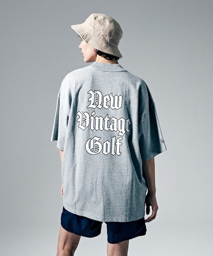 【NEW VINTAGE GOLF】Penguin mock neck T－shirt