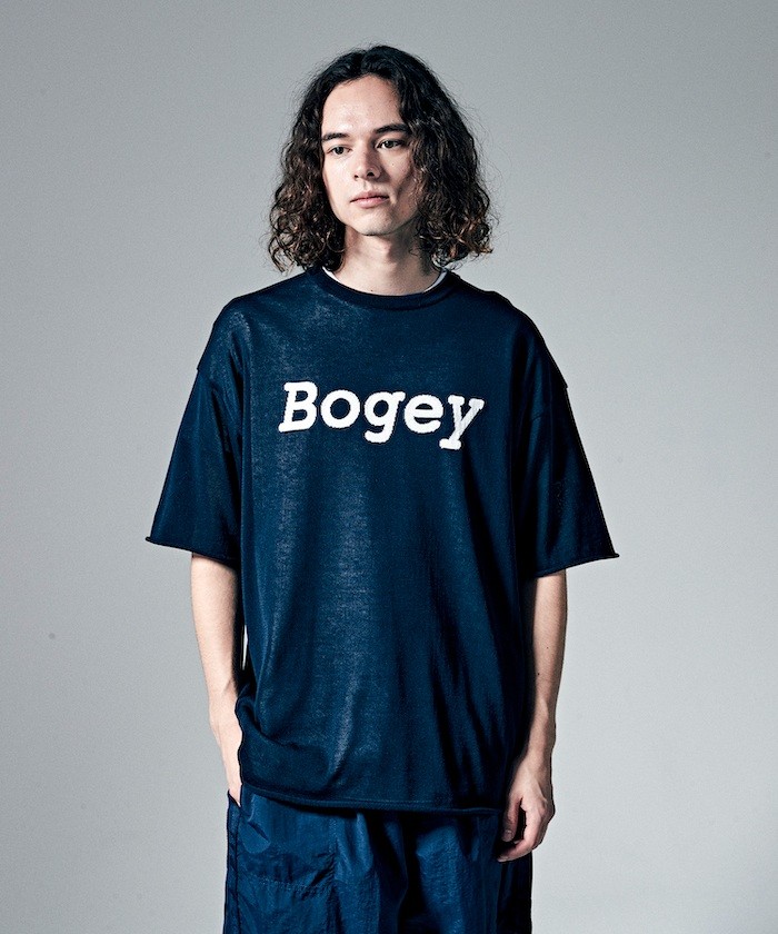 HIGH GAUGE”BOGEY” KNIT T－SHIRT/ハイゲージ”ボギー”ニットTシャツ ...