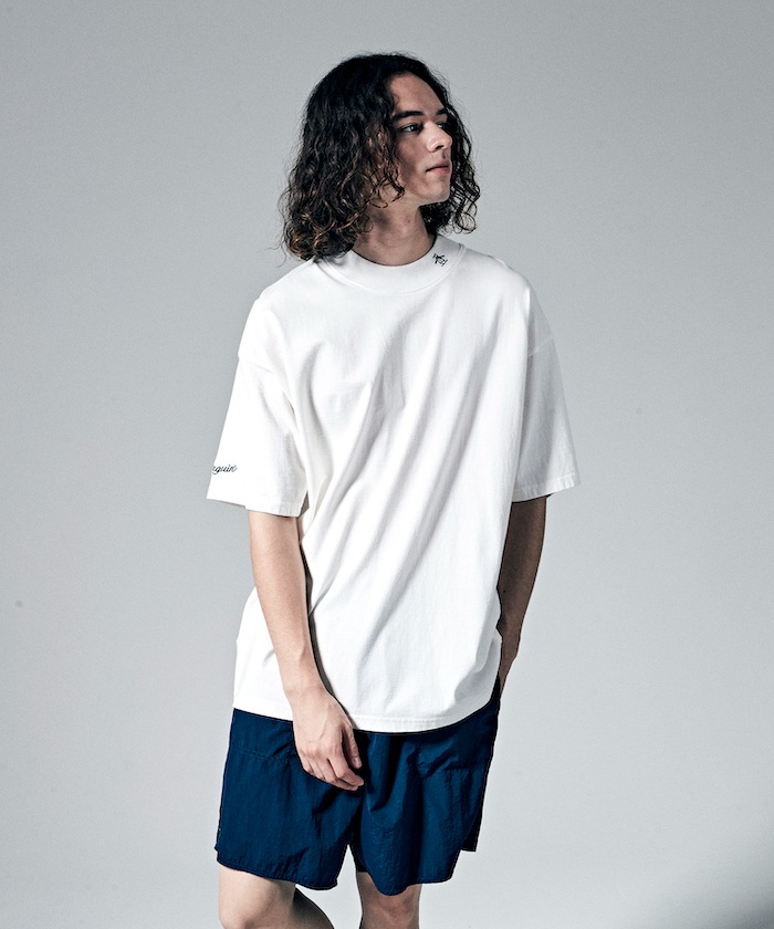 PENGUIN MOCK NECK T－SHIRT/ペンギンモックネックTシャツ