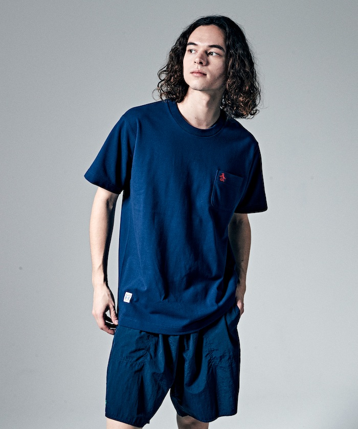 PLATING POCKET T－SHIRT/プレーティングポケットTシャツ ｜【デサント