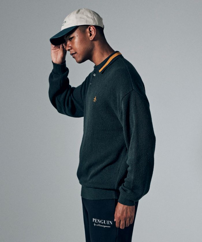 CLASSIC LINKS POLO SWEATER / クラシックリンクスポロセーター