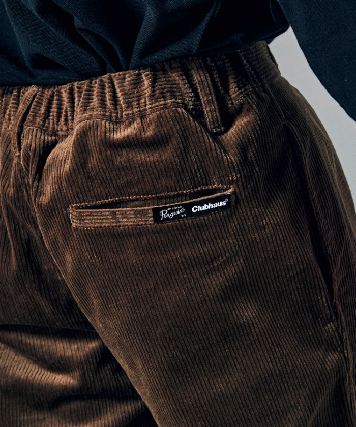 【Penguin by CLUBHAUS】UTILITY CORDUROY PANTS