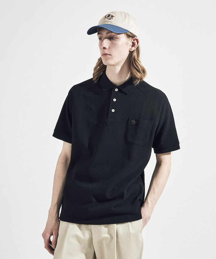 STYLE 2844 U.S.A.COTTON POLO SHIRT 60'S RAGLAN