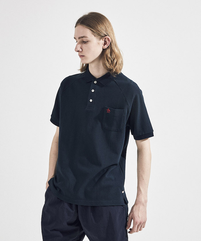 STYLE 2844 U.S.A.COTTON POLO SHIRT 60'S RAGLAN SLEEVE / スタイル