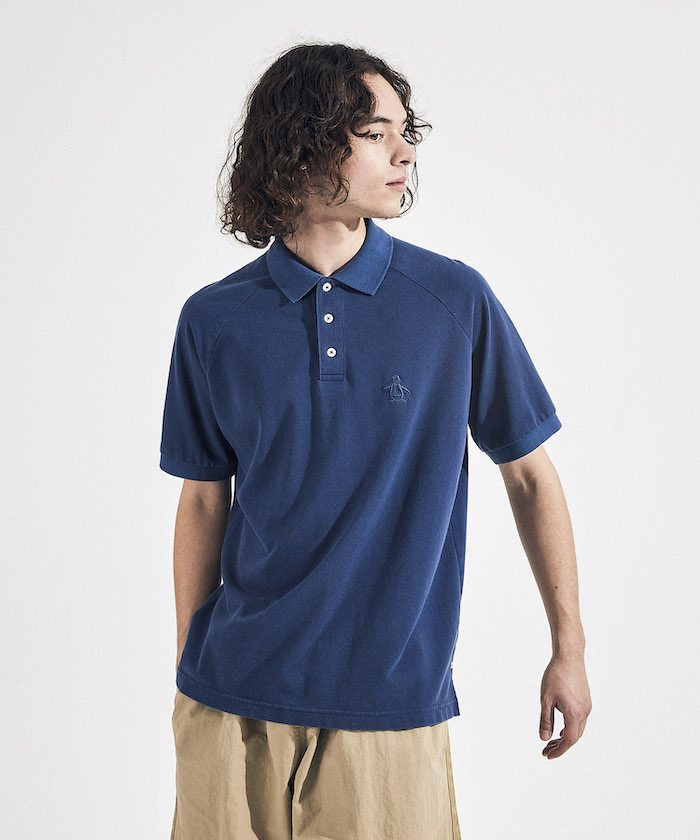 STYLE 2844 U.S.A.COTTON POLO SHIRT 60'S RAGLAN SLEEVE / スタイル 