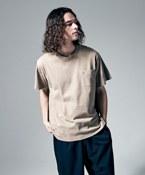 PLATING POCKET T－SHIRT/プレーティングポケットTシャツ ｜【デサント