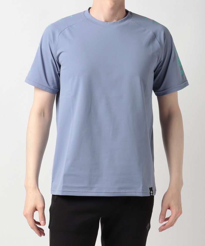 ドライニット半袖Tシャツ（スリーブプリント）｜遮熱・吸汗・速乾・UV 
