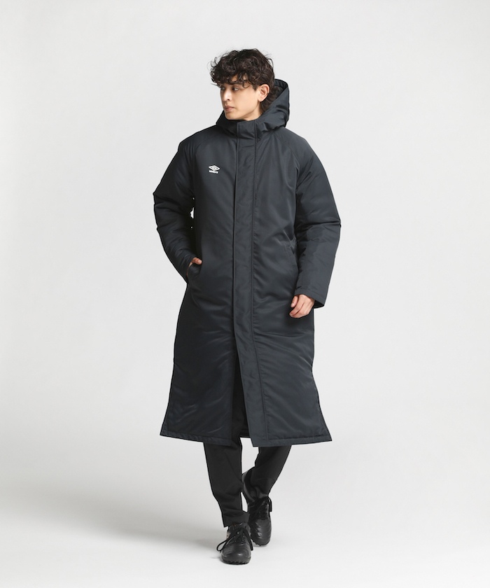 DESCENTE デサント撥水 シンサレート中綿 フーデッドコート-