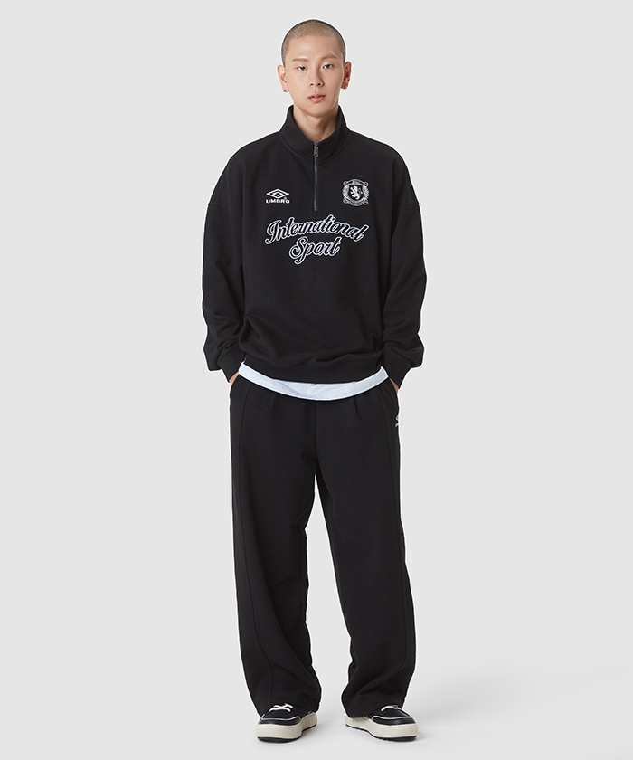 【UMBRO KOREA】HERITAGE HALF－JIP SWEAT SHIRT