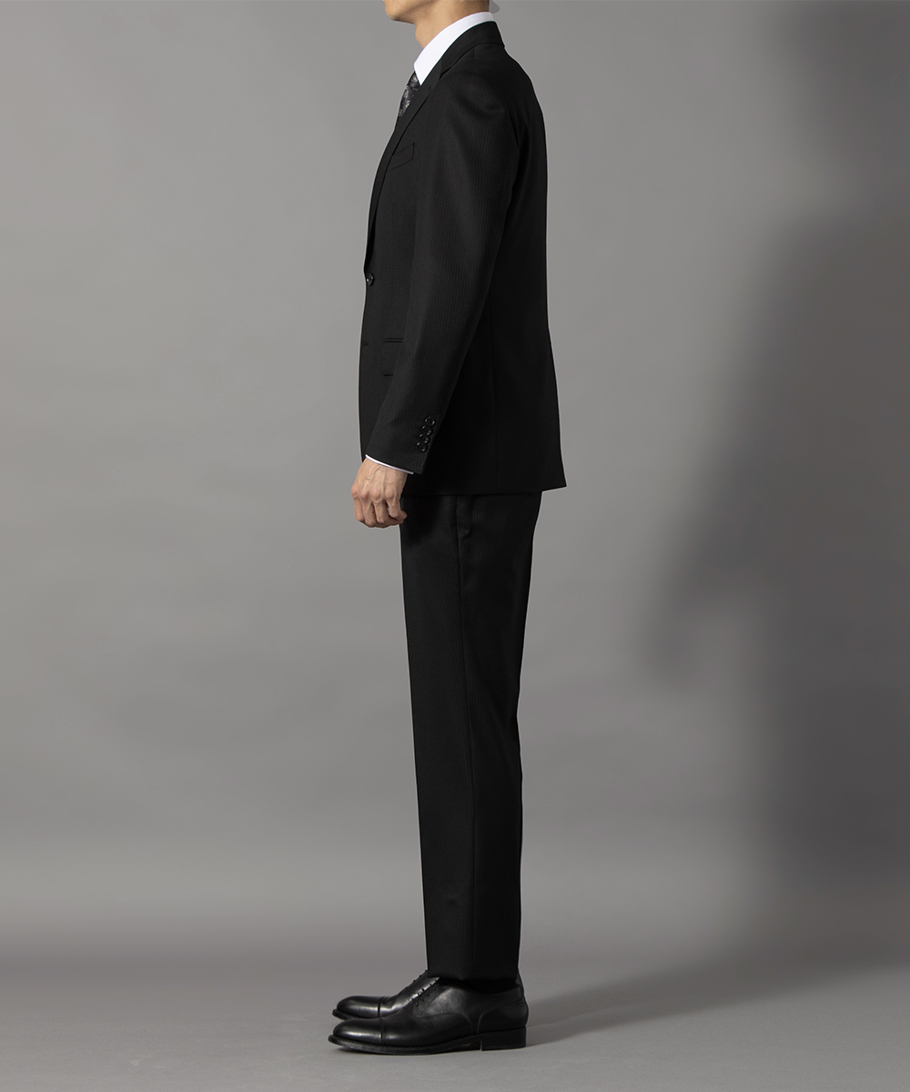ブラックシャドーストライプスーツ（スーツ）｜D'URBAN