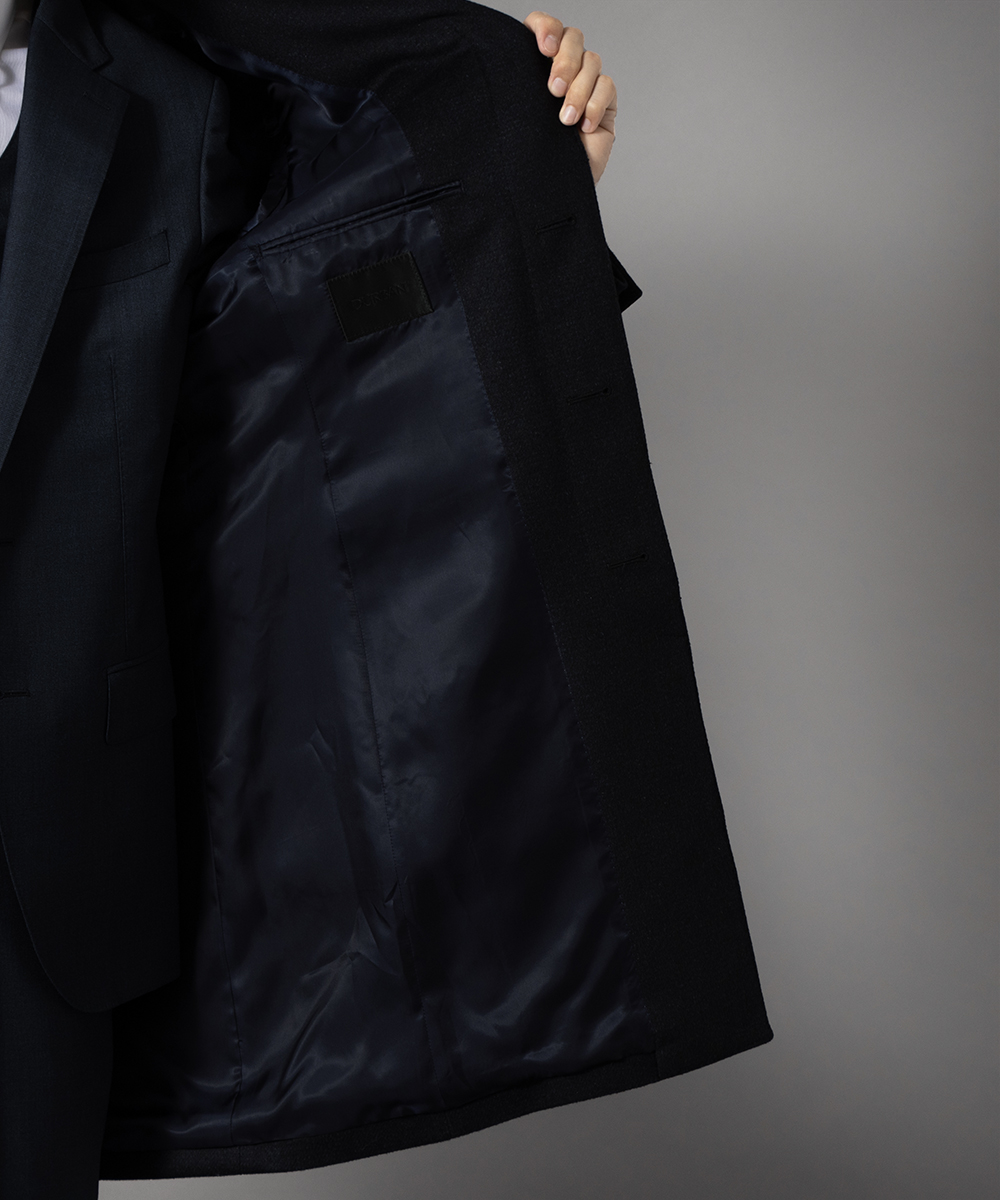 【極美品】メンズ　ティノラス　チェスターコート アンゴラ混　ブラック　XL 大きいサイズと大きい服のメンズ通販【ビッグエムワン】大きい