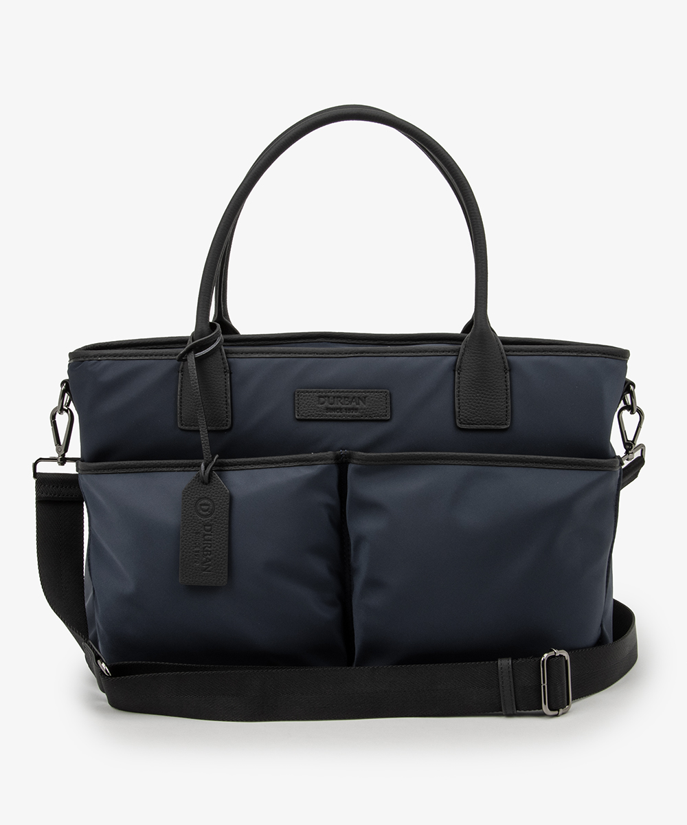 【極美品】D’URBAN ダーバン 牛革 シボレザー ビジネスバッグ ダーバン D'URBAN レザーブリーフバッグ （ブラック