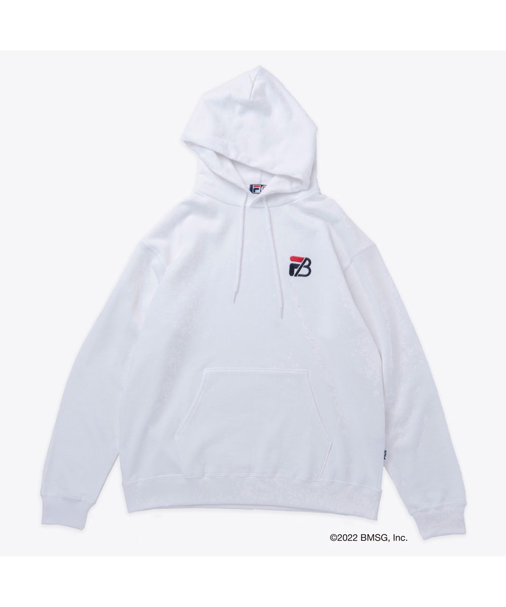 美品　Mサイズ　BEFIRST 白パーカー　FILA