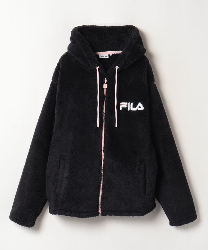 カジュアルウェア】ボアフリースジャケット レディース|FILA（フィラ