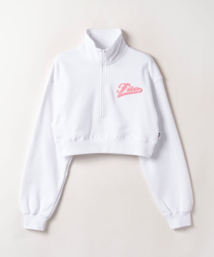 【カジュアルウェア】Half zip shirt レディース